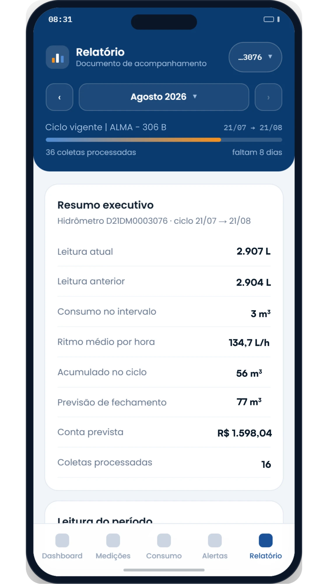 Plataforma 22Cinco - relatório de acompanhamento e prestação de contas do condomínio